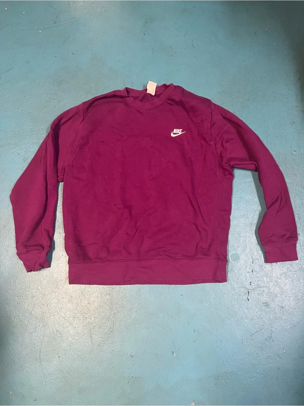 Nike Men's Crewneck Sweatshirt in Plum